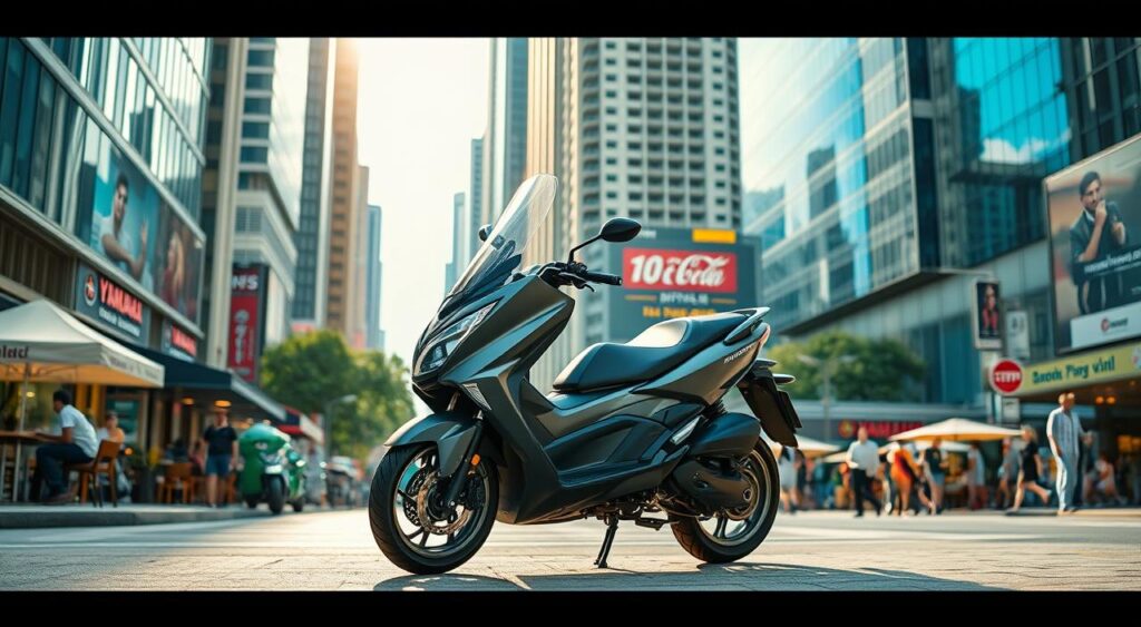 Yamaha NMax 155 urban commuter