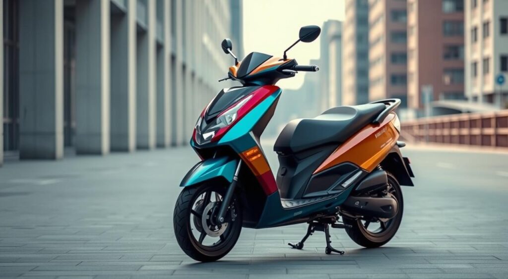 Yamaha Fascino 125 Hybrid colors