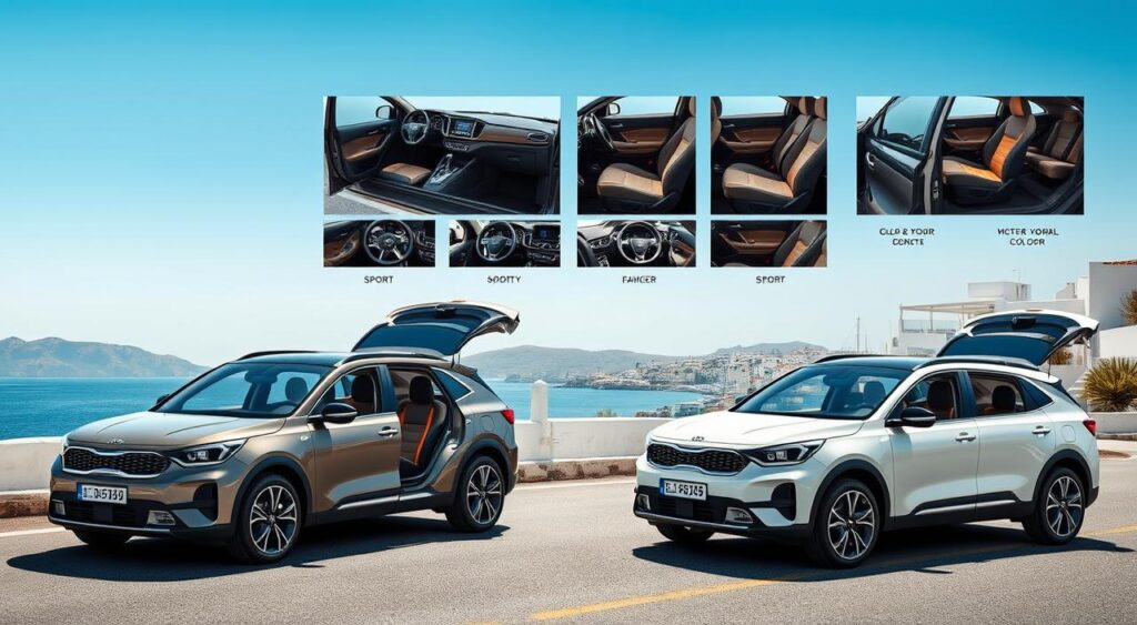 customization options for the Kia Syros