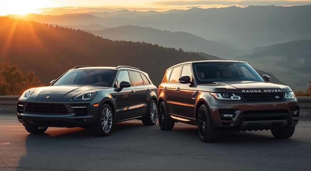 porsche vs land rover