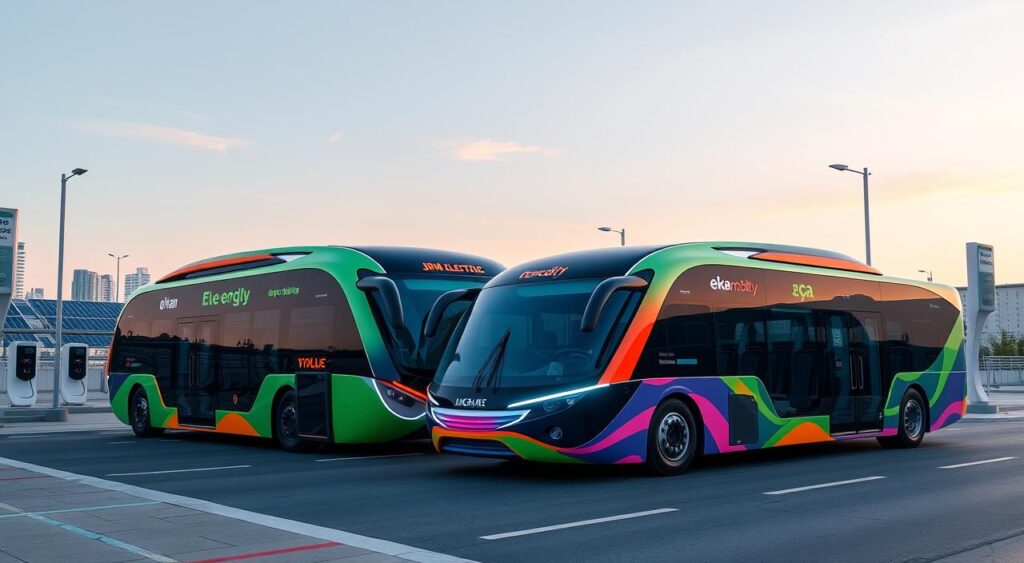 JBM Electric and Eka Mobility electric buses