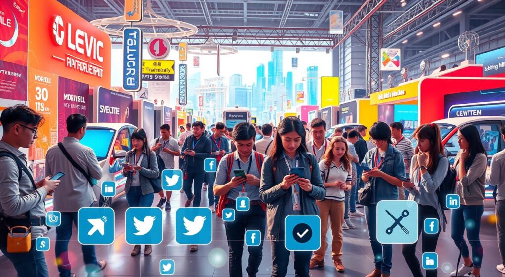 Social media promotion for Bharat Mobility Expo 2025