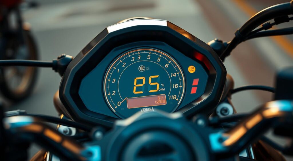 Yamaha XSR155 instrument cluster