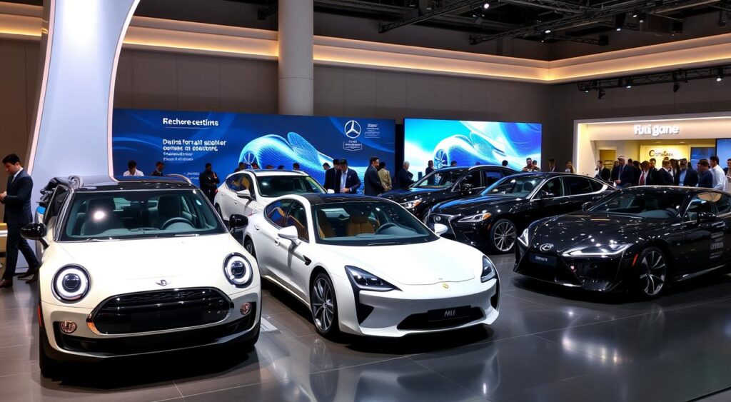 luxury electric vehicles at Bharat Mobility Global Expo 2025