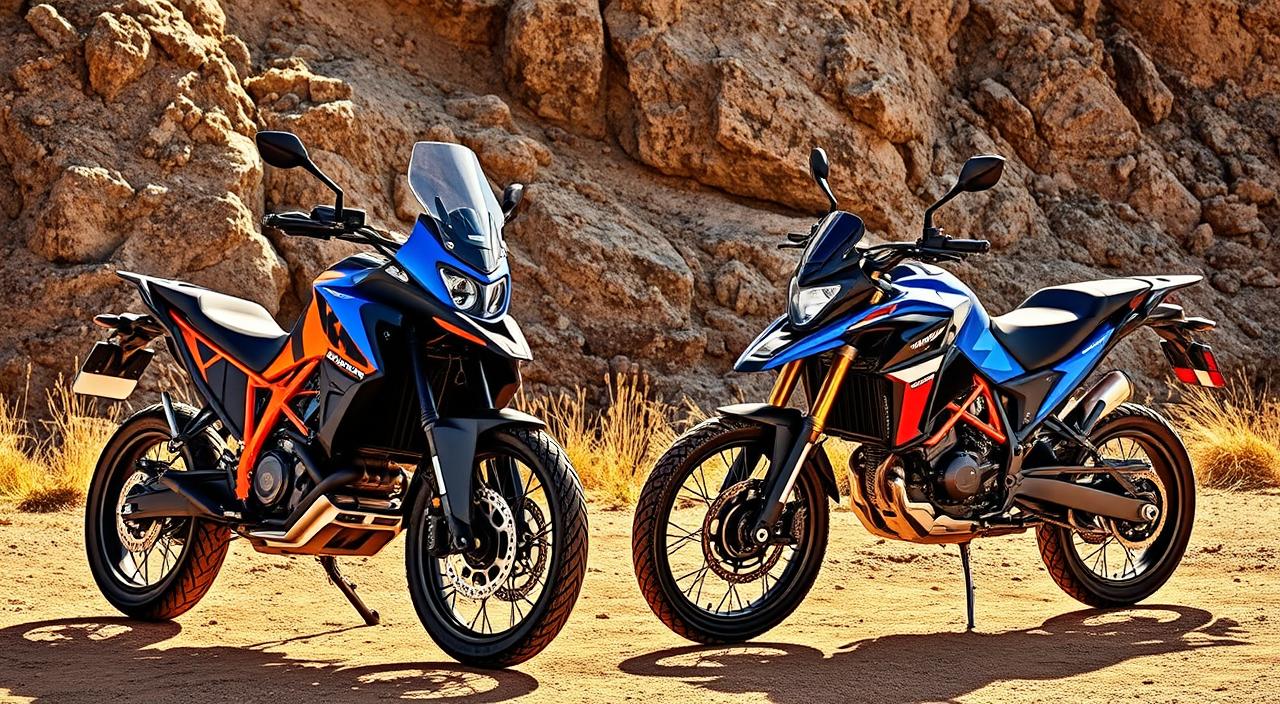 2025 KTM 250 Adventure Vs Suzuki V-Strom SX: Image Comparison