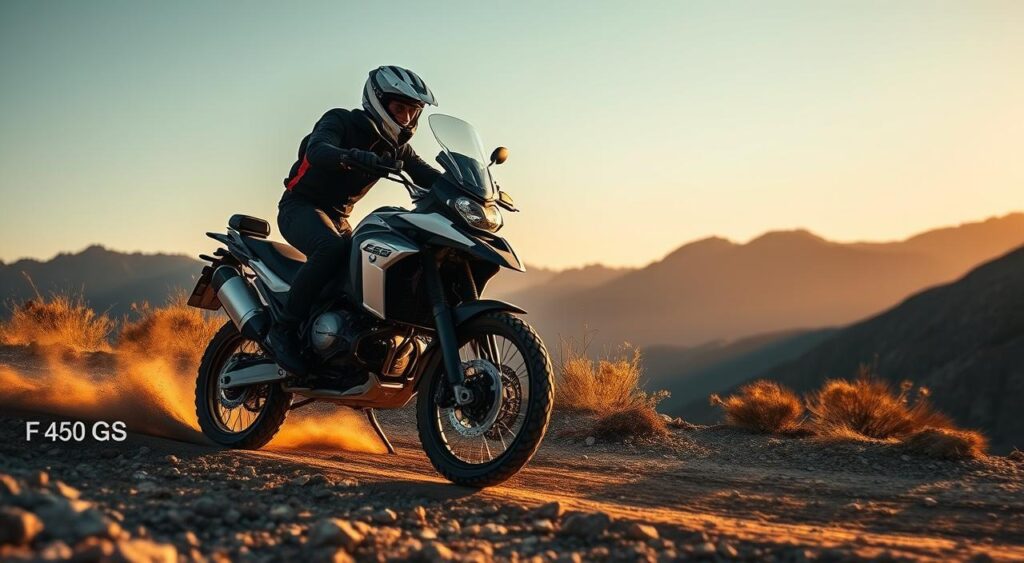 BMW F 450 GS off-road capabilities