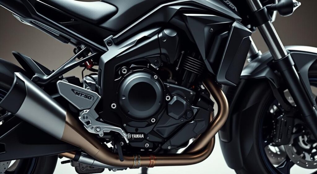 Yamaha MT-03 660cc engine