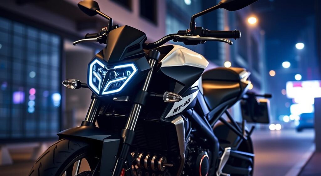 Yamaha MT-03 aggressive design