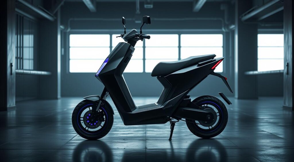 Ultraviolette Tesseract electric scooter design