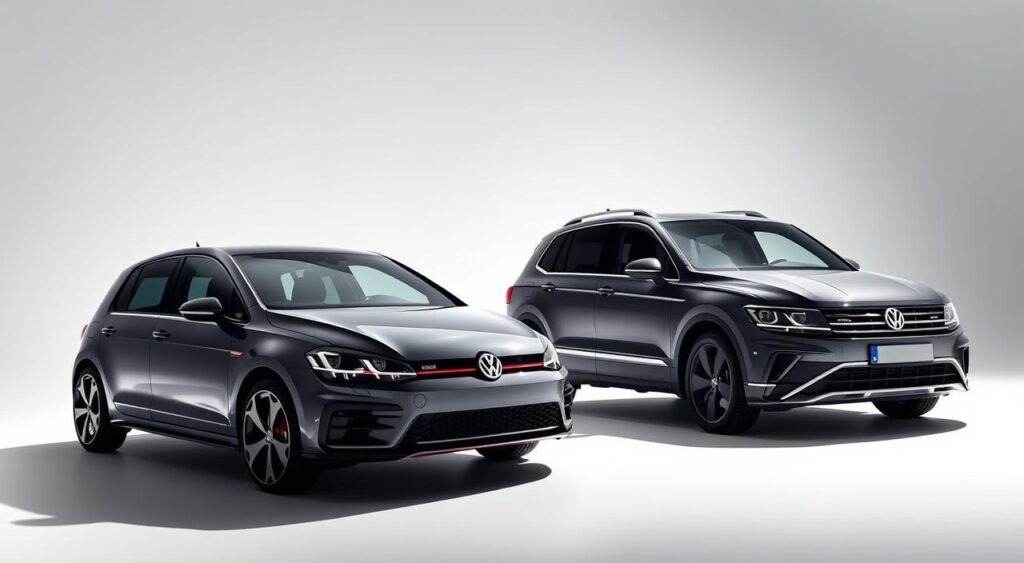 Volkswagen Golf GTI and Tiguan R-Line