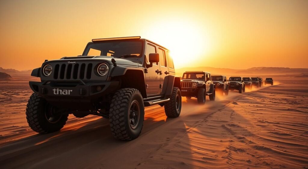 Thar brand future off-road vehicles
