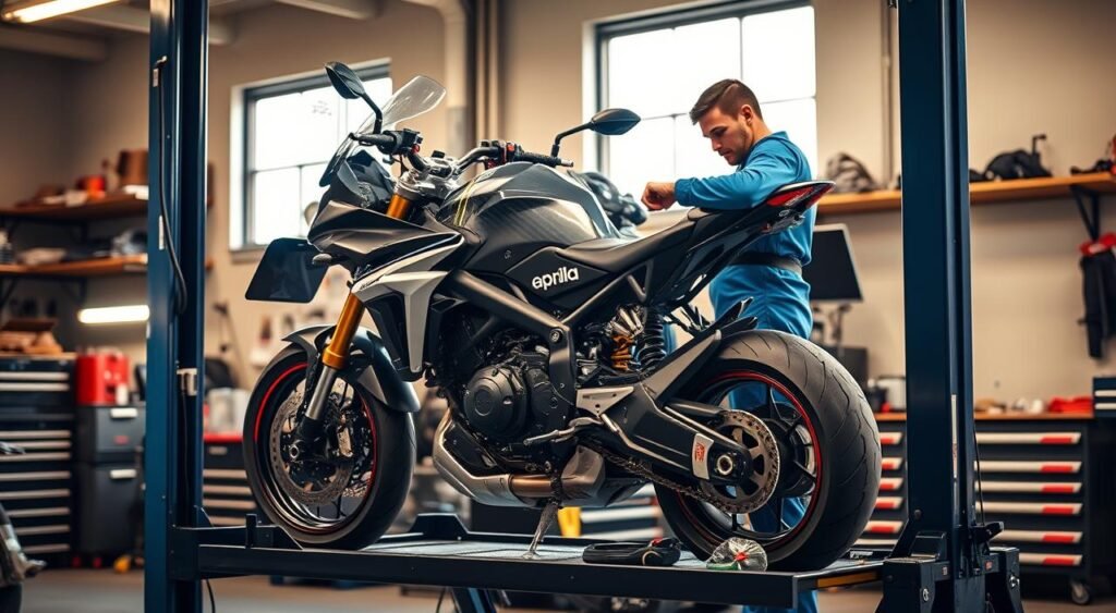 Aprilia RS Tuono 457 maintenance