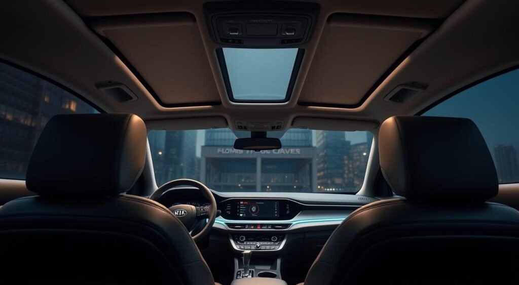 Kia Carens Clavis EV interior