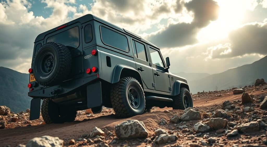 Land Rover Defender 110 Trophy off-road capability