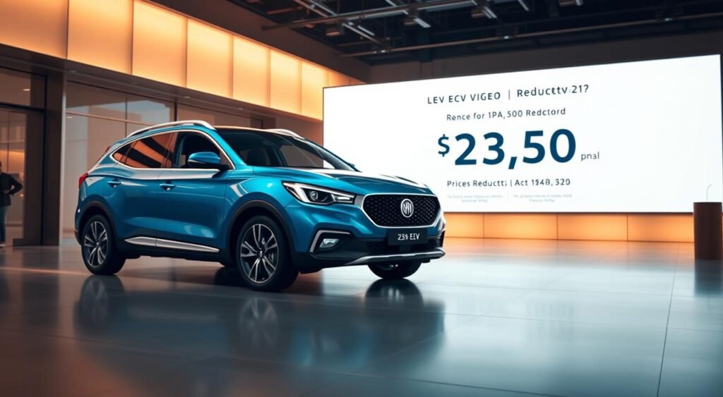 MG ZS EV price reduction details