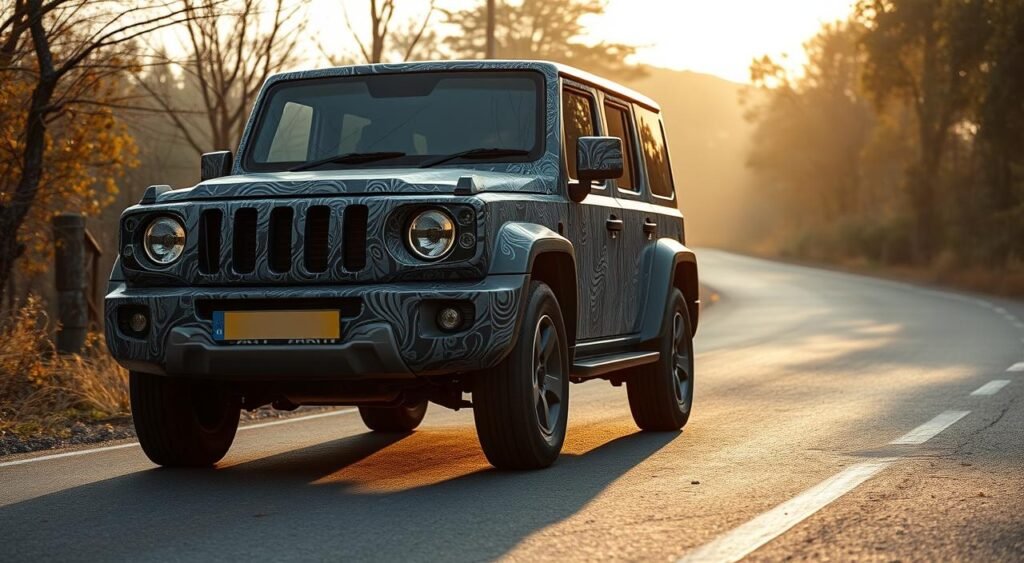 Mahindra Bolero spy shots
