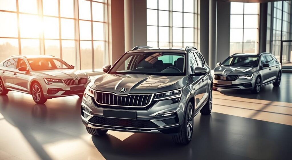 Skoda features showcase