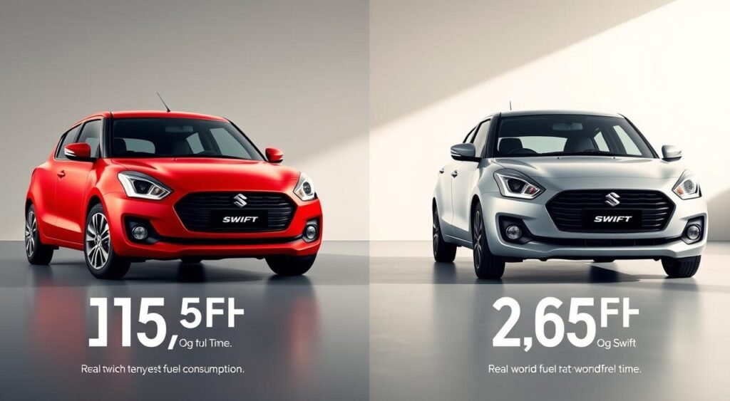 Suzuki Swift fuel efficiency comparison