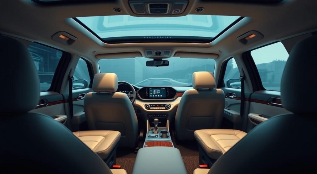 Kia electric vehicle interior features