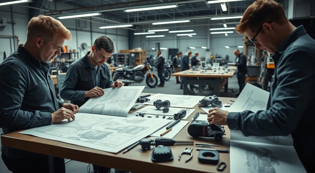 Svartpilen 401 features development process