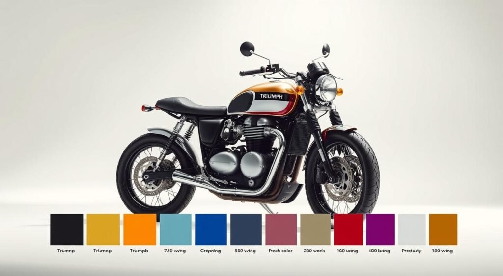 Triumph bike customization options
