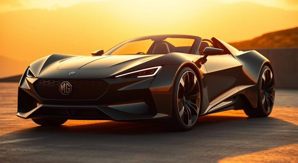 MG Cyberster electric vehicle