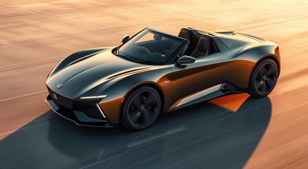 MG Cyberster electric vehicle roadster performance design
