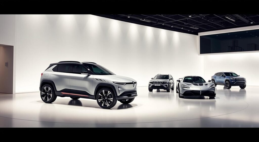 Mahindra Concept Vehicles showcase