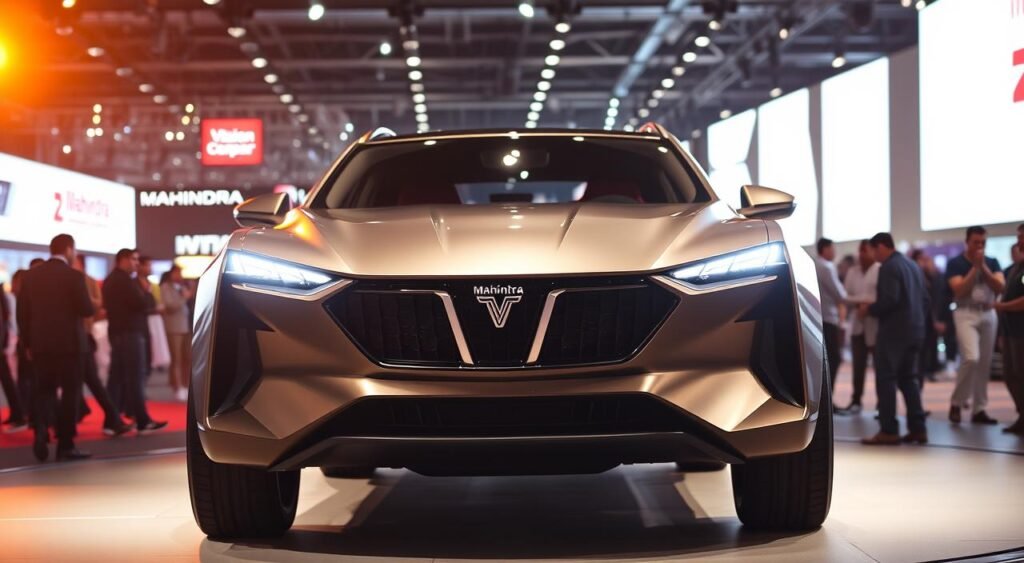 Mahindra Vision T Concept at auto show
