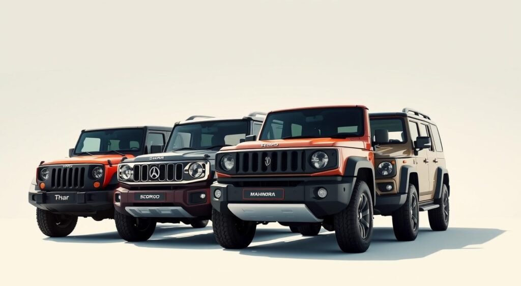 Top Mahindra SUVs comparison