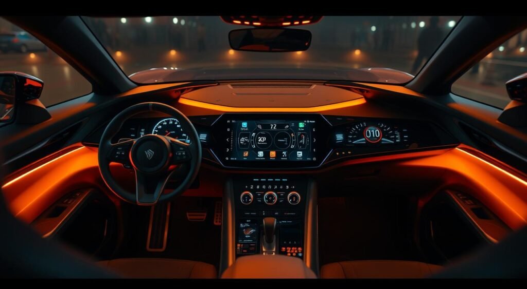 Vision SXT advanced technology dashboard