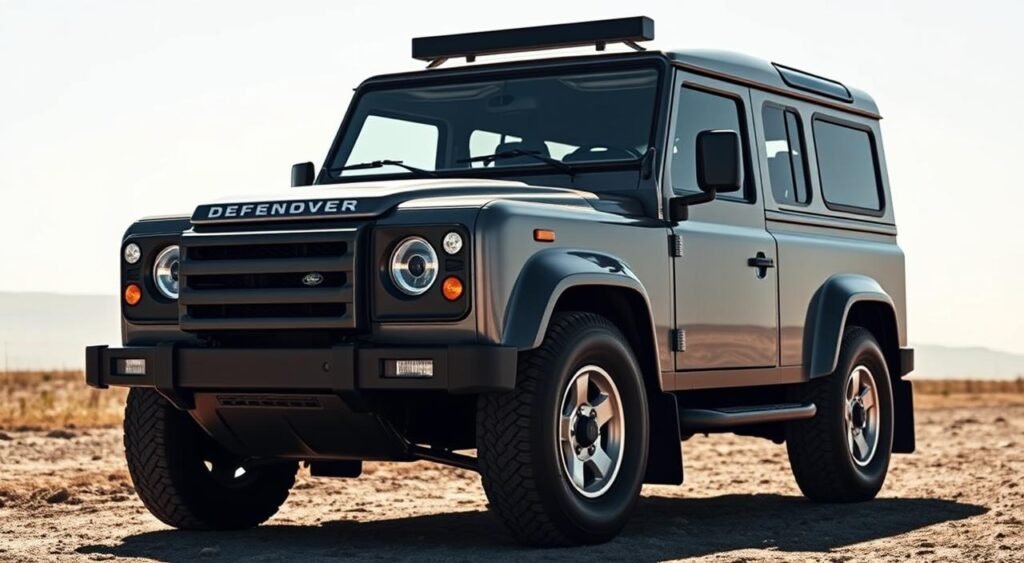 Land Rover Defender 110 safety features Land Rover Defender 110 safety features