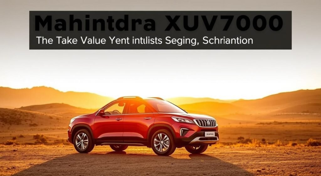 Mahindra XUV700 Best 7-Seater SUVs Under ₹30 Lakh