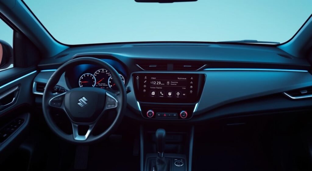 Maruti Victoris technology dashboard
