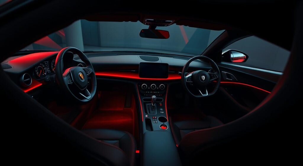 Red Dark Edition interior design Red Dark Edition interior design