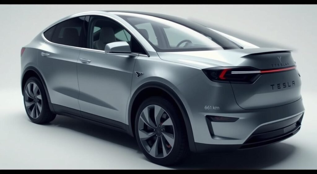 Tesla Model Y 661 km Range electric vehicle