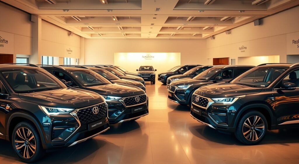 top 7-seater SUVs India showroom