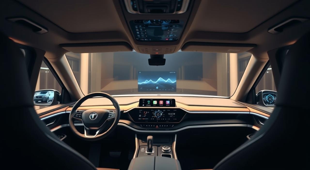 2025 Tata Sierra Interior Teased Again – Triple Screens Revealed!