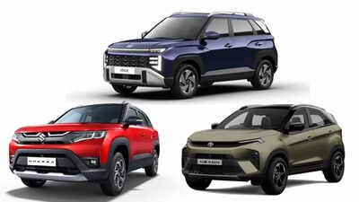 2025 Hyundai Venue vs Maruti Brezza vs Tata Nexon: Engine specs, features compared
