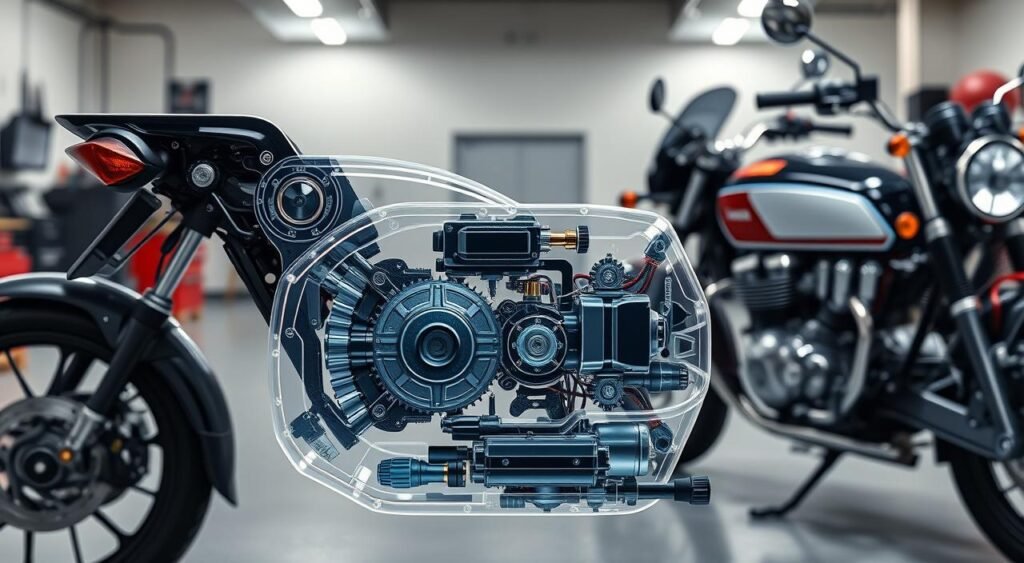 Honda E-Clutch technology on 500s and 750s motorcycles Honda E-Clutch technology on 500s and 750s motorcycles