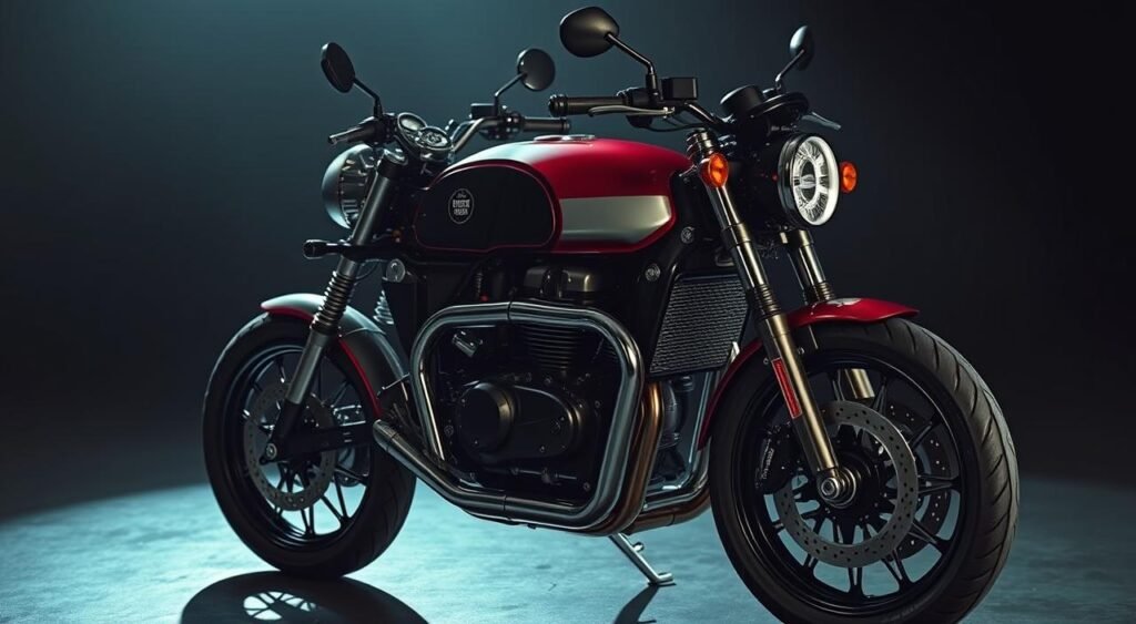 Royal Enfield Continental GT-R 750 technology features Royal Enfield Continental GT-R 750 technology features